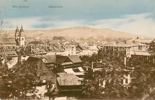 AK / Ansichtskarte Winterthur__ZH Panorama 