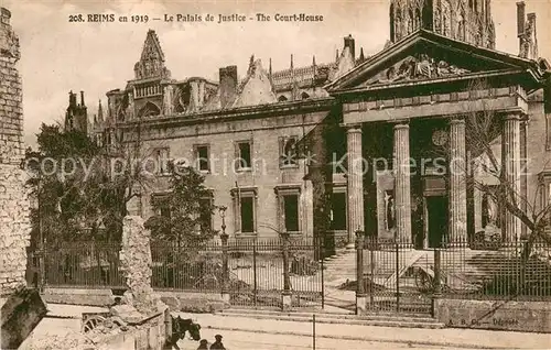 AK / Ansichtskarte Reims_51 Le Palais de Justice The Court House 