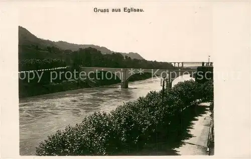 AK / Ansichtskarte Eglisau_ZH Panorama 