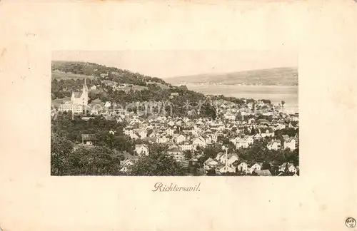 AK / Ansichtskarte Richterswil_ZH Panorama 