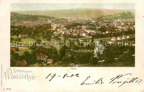 AK / Ansichtskarte Winterthur__ZH Panorama 