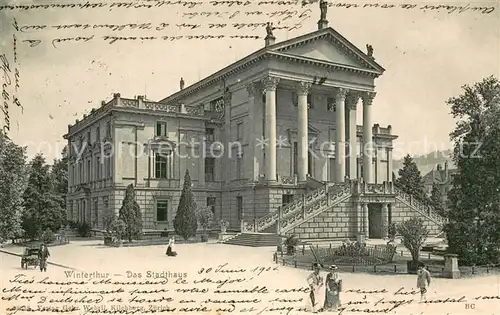 AK / Ansichtskarte Winterthur__ZH Das Stadthaus 