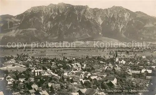 AK / Ansichtskarte Grabs_SG mit Dreischwestern Feldpost Grabs_SG