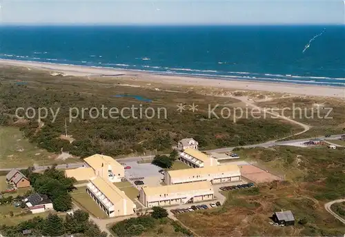 AK / Ansichtskarte Fjerritslev Fliegeraufnahme Slettestrand Feriecenter Fjerritslev