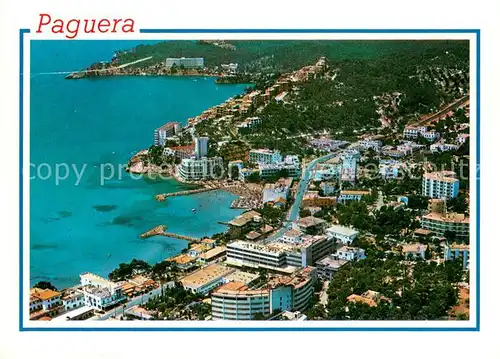 AK / Ansichtskarte Paguera_Mallorca_Islas_Baleares_ES Fliegeraufnahme 