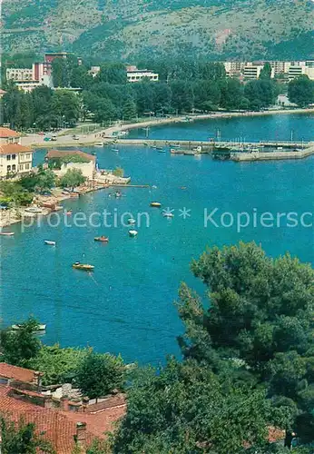 AK / Ansichtskarte Ohrid_Macedonia_North Kuesten Teilansicht 