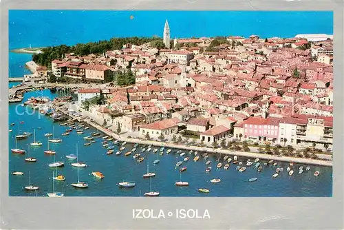AK / Ansichtskarte Izola_Slovenia Fliegeraufnahme 