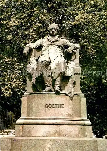 AK / Ansichtskarte Denkmal Goethe Denkmal