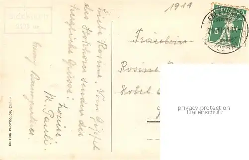 AK / Ansichtskarte Stockhorn_2193m_BE Wirtschaft Stockhornhoehe 