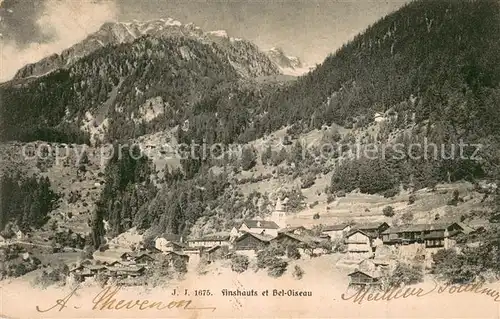 AK / Ansichtskarte Finshauts_Finhaut_VS et Bel Oiseau 