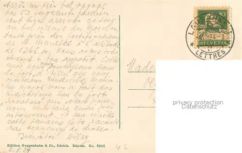 AK / Ansichtskarte Morcles_VD Vue generale 