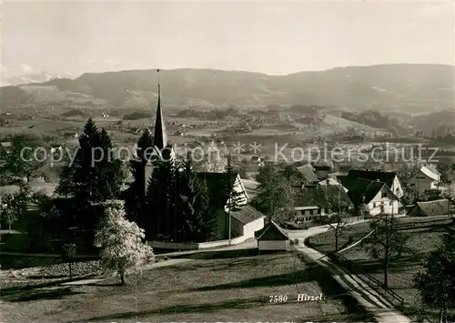 AK / Ansichtskarte Hirzel_Waedenswil_ZH Panorama 