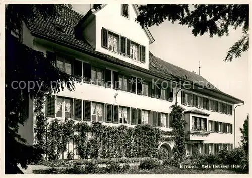 AK / Ansichtskarte Hirzel_Waedenswil_ZH Meta Heusser Heim 