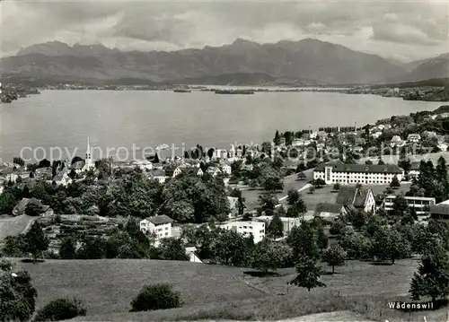 AK / Ansichtskarte Waedenswil_Waedensweil_ZH Panorama 