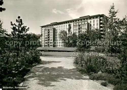 AK / Ansichtskarte Winterthur__ZH Kantonsspital 