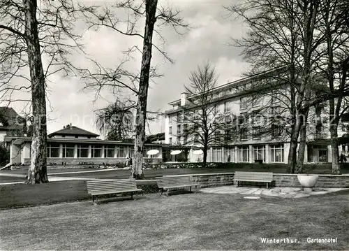 AK / Ansichtskarte Winterthur__ZH Gartenhotel 