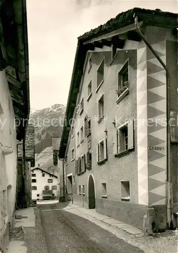 AK / Ansichtskarte Hinterrhein_GR Gasthaus zur Post 