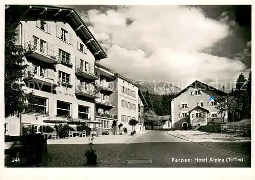 AK / Ansichtskarte Parpan_GR Hotel Alpina 