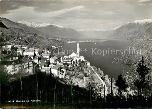 AK / Ansichtskarte Ronco_sopra_Ascona Panorama Ronco_sopra_Ascona