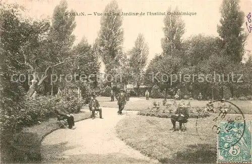 AK / Ansichtskarte Somain_59 Vue sur les Jardins de lInstitut Ophtalmique 