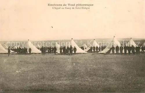 AK / Ansichtskarte Toul_54 Appel au Camp de Bois l Eveque 