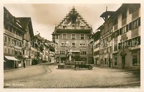 AK / Ansichtskarte Zug_ZG Kolinplatz Zug_ZG