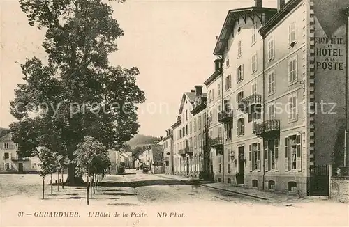 AK / Ansichtskarte Gerardmer_88_Vosges Hotel de la Poste 