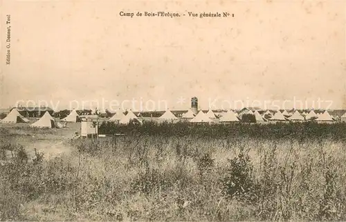AK / Ansichtskarte Bois l_Eveque_76 Camp de Bois lEveque Vue generale 