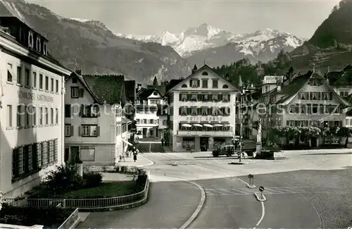 AK / Ansichtskarte Stans_NW Dorfplatz Stans_NW