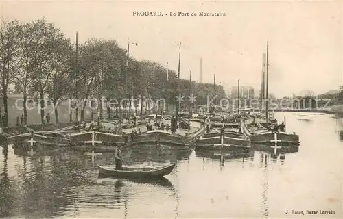AK / Ansichtskarte Frouard_54 Le Port de Montataire 