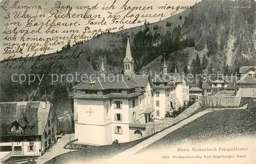 AK / Ansichtskarte Maria_Rickenbach_NW Frauenkloster 