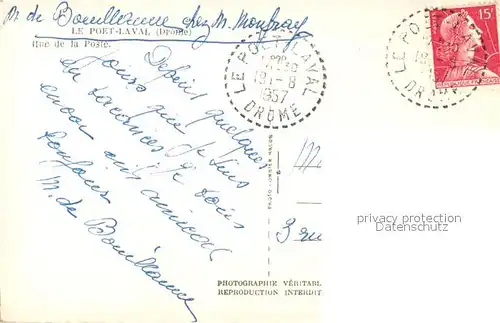 AK / Ansichtskarte Le_Poet Laval Rue de la Poste Le_Poet Laval