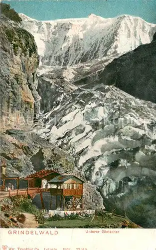 AK / Ansichtskarte Grindelwald Unterer Gletscher Grindelwald