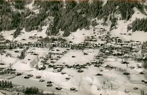 AK / Ansichtskarte Adelboden Fliegeraufnahme Adelboden