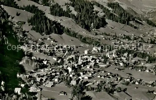 AK / Ansichtskarte Adelboden Fliegeraufnahme Adelboden