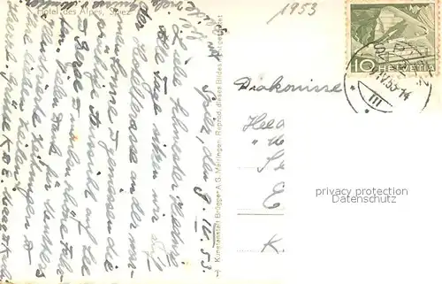 AK / Ansichtskarte Spiez_Thunersee_BE Hotel des Alpes Terrasse Spiez_Thunersee_BE