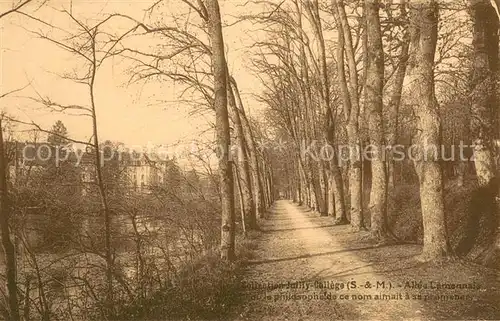 AK / Ansichtskarte Juilly_Seine et Marne Allee Lamennais Juilly Seine et Marne