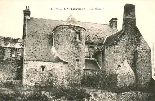 AK / Ansichtskarte Coutainville Le Manoir Coutainville