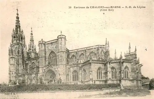 AK / Ansichtskarte Chalons sur Marne Eglise Notre Dame de Lepine 