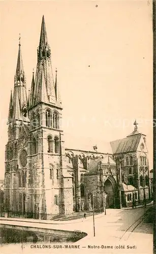 AK / Ansichtskarte Chalons sur Marne Eglise Notre Dame 