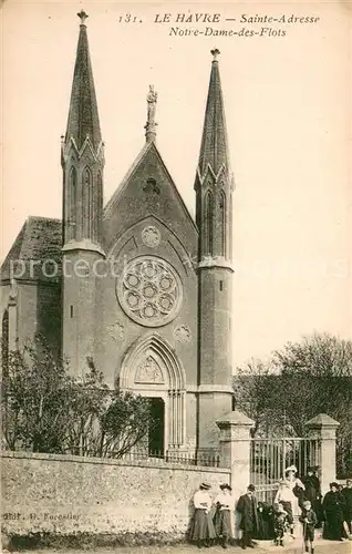 AK / Ansichtskarte Sainte Adresse Eglise Notre Dame des Flots Sainte Adresse