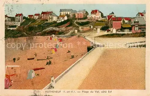 AK / Ansichtskarte Rotheneuf Plage du Val Rotheneuf