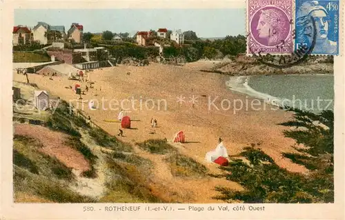 AK / Ansichtskarte Rotheneuf Plage du Val Rotheneuf