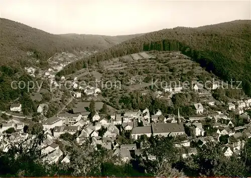 AK / Ansichtskarte Schoenau_Odenwald Gesamtansicht Schoenau Odenwald