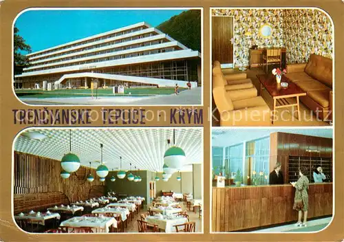 AK / Ansichtskarte Trencianske_Teplice_Slovakia Krym 