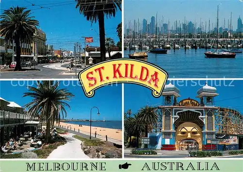 AK / Ansichtskarte Melbourne__Australia St. Kilda 