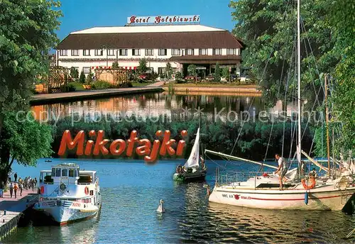AK / Ansichtskarte Mikolajki_PL Hotel Golabiewski 