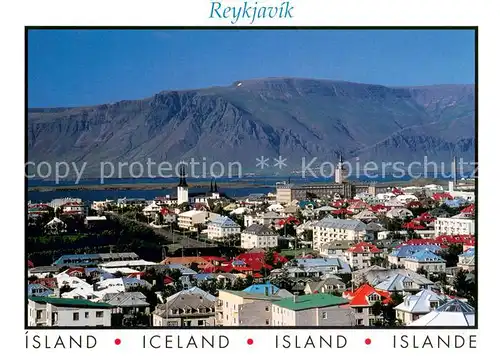 AK / Ansichtskarte Reykjavik Teilansicht Reykjavik
