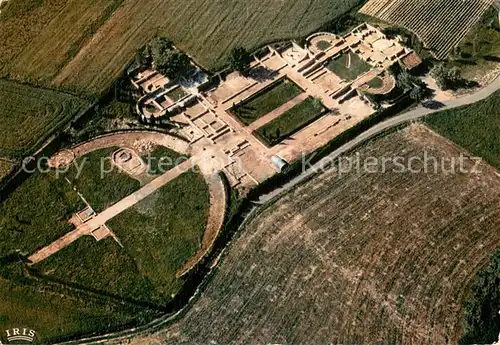 AK / Ansichtskarte Montmaurin Fliegeraufnahme La ville Gallo Romaine Montmaurin