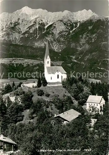 AK / Ansichtskarte Weerberg Kirche Hochnissl Weerberg